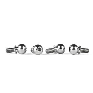 Titanium low traction 6mm pivot balls - 4 pcs (Xray X4)