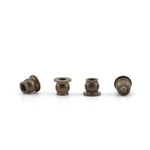 Avid hardened aluminium  lower shock pivot balls - 4 pcs (Associated all B6, B7, B74, T6 or SC6)