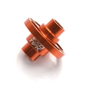 Orange 7075 aluminium ultra light spur gear mount (HPI Sport3)
