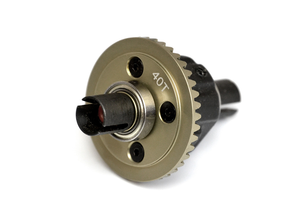 Hard anodised 7075 aluminium ultra light diff gear - 1 pc (HPI Sport3) - Image 2