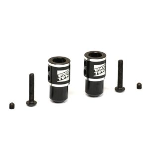 Black aluminium front floating body mount set (Exotek Vader)