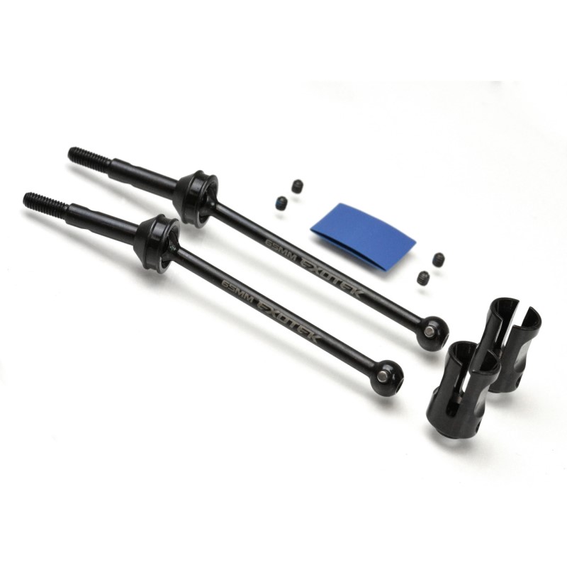 Heavy Duty Steel rear CVD axle set (Traxxas Rally)
