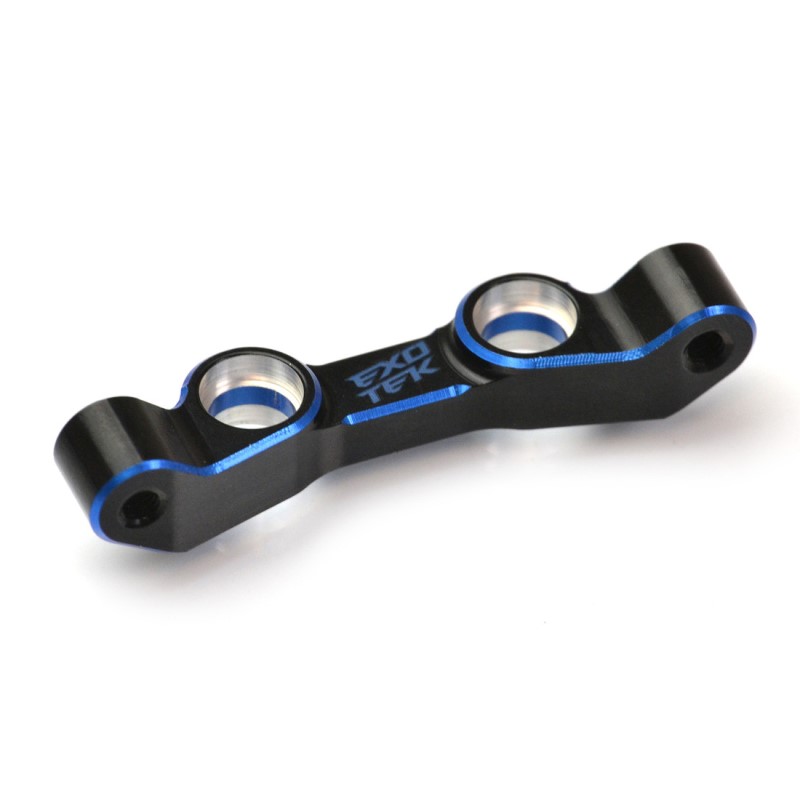 Dual Blue and Black 7075 HD aluminium steering rack (Associated B6.4, B7 or B7D)