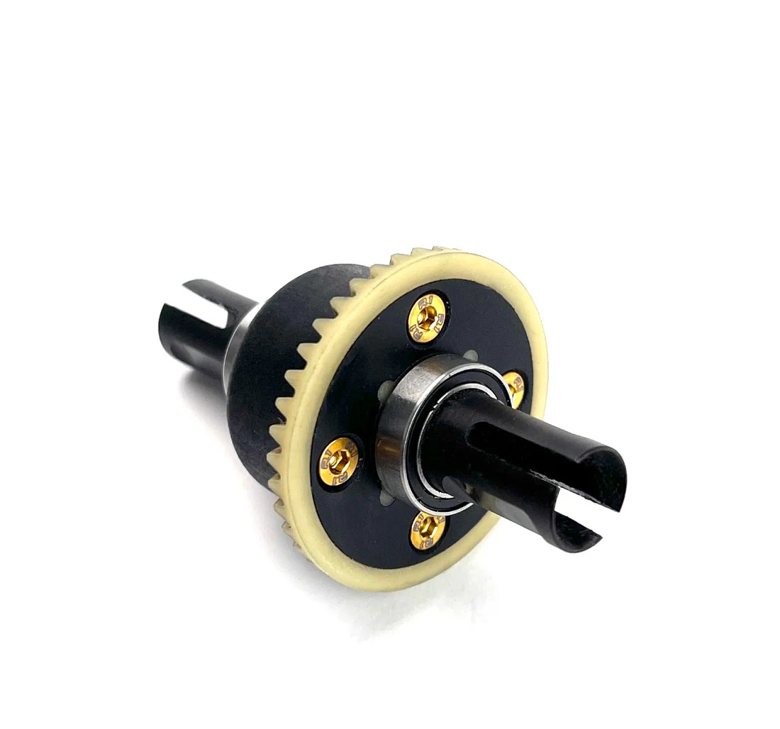 R1 Wurks - Titanium nitrided diff screw kit - 4 pcs (AE B7, B74, TLR 22X-4, Xray XB4 or R1 DC1) - Image 2