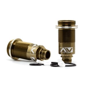 Avid - Avant Coated - 13mm threaded front shock bodies - 13 x 23mm (Associated B7 or B74.2)