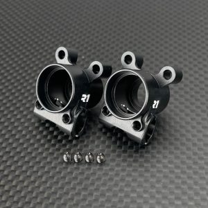 R1 Wurks - Black 7075 aluminium rear hub carriers - pr (AE B7 or B84)