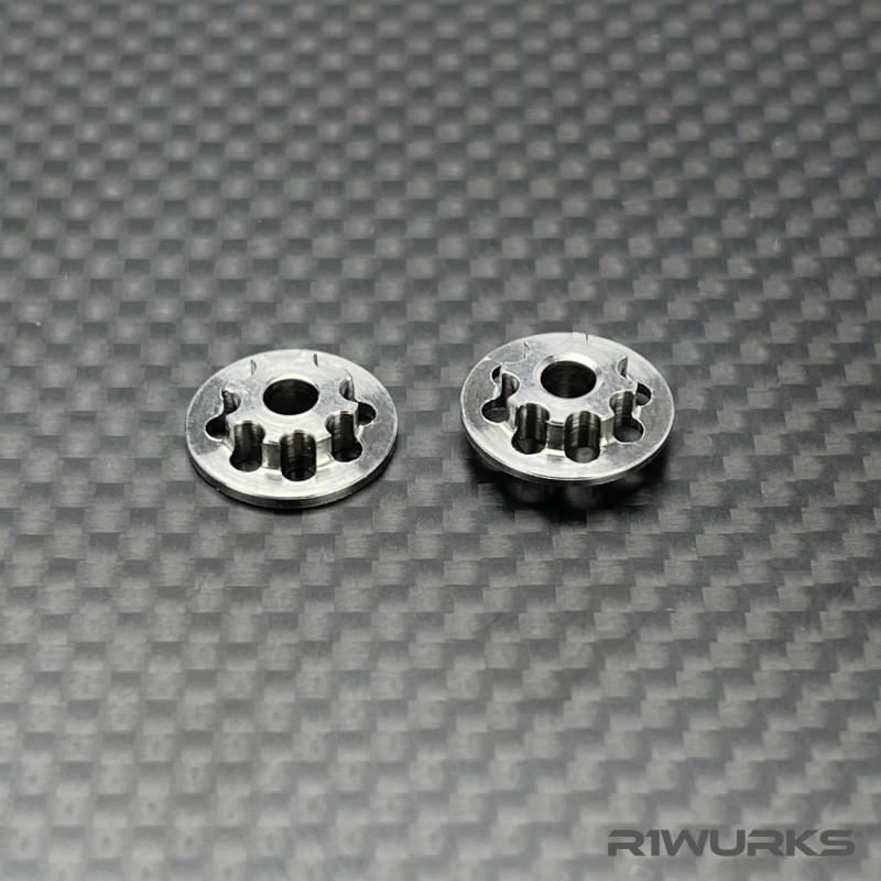 R1 Wurks - Titanium HD slipper spring adapter set (AE B7)