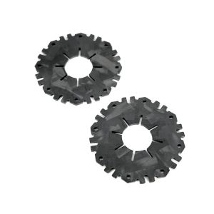 R1 Wurks - Forged Carbon Octalock 11mm inner slipper pads - pr (Associated B6, B7, B74.2)