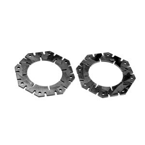 R1 Wurks - Forged Carbon 19mm inner slipper pads - pr (Sch Cougar LD3 or Cat L1R)