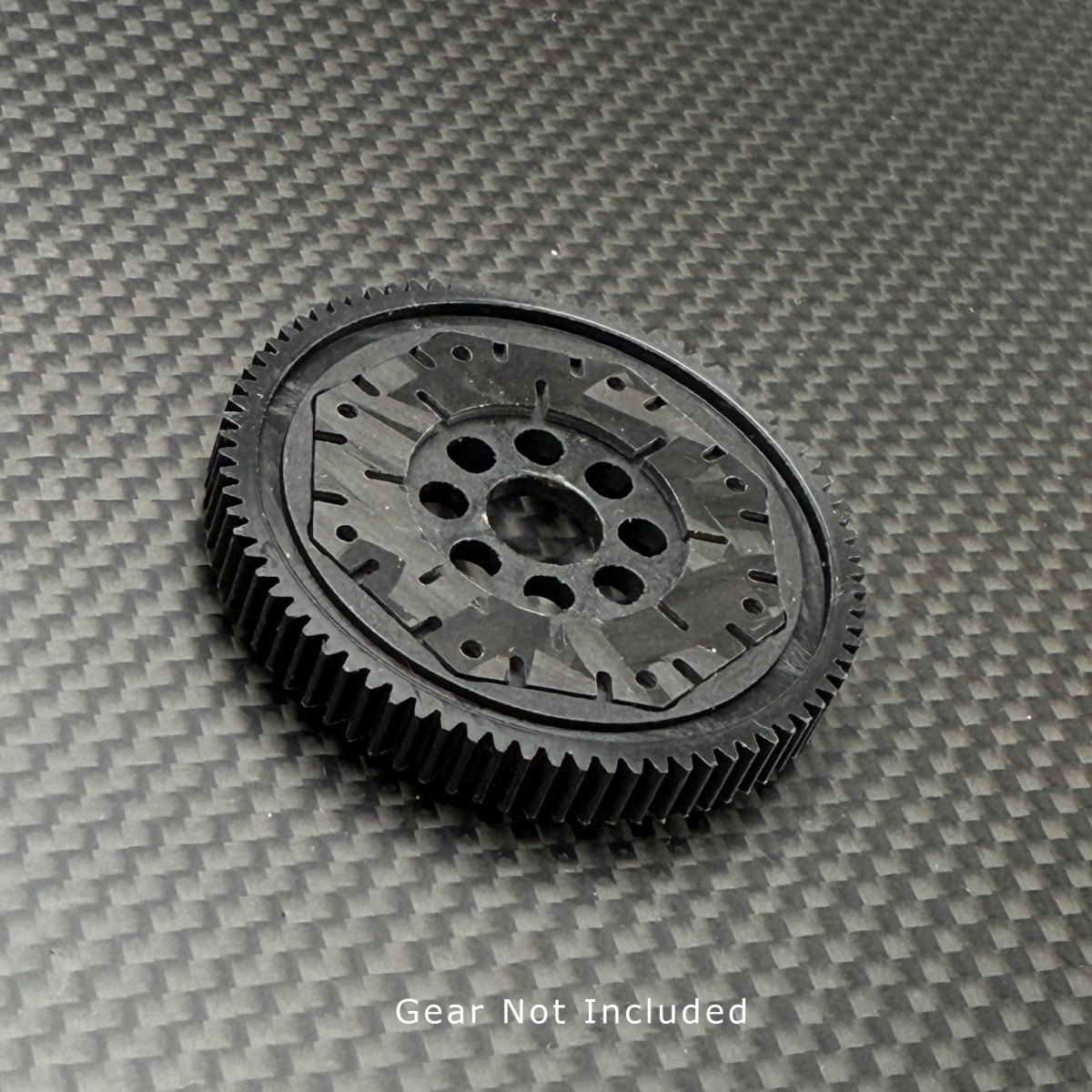 R1 Wurks - Forged Carbon 19mm inner slipper pads - pr (Sch Cougar LD3 or Cat L1R) - Image 2