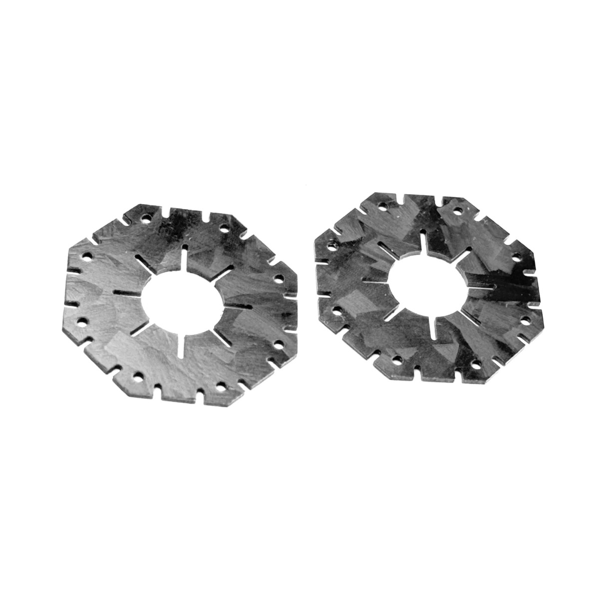 R1 Wurks - Forged Carbon 11mm inner slipper pads - pr (Sch Cougar LD3 or Cat L1R)