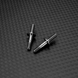 R1 Wurks - Titanium rear lower shock mounts - pr (all AE or R1 off road buggies or trucks)
