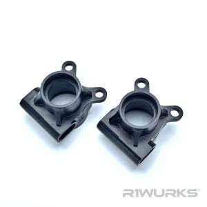 R1 Wurks - Black aluminium lightweight rear hubs (AE B6.3, B6.4 or R1 DC1)