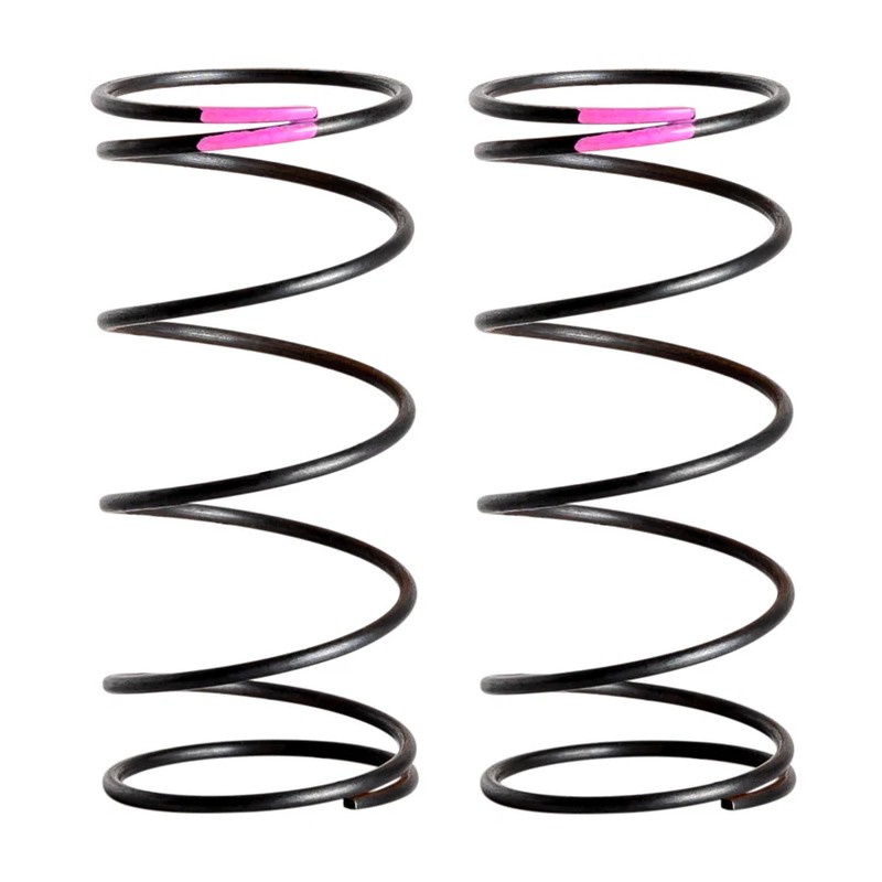X-Gear 13mm Buggy Front Springs - Pink - 3X Hard - 6.00T (pr)