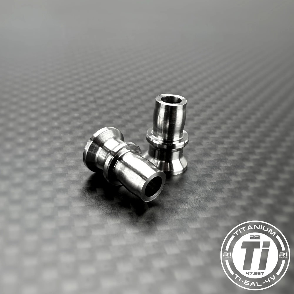 R1 Wurks - Titanium Pro shock mounts - pr (R1 DC1 or DC1.2)