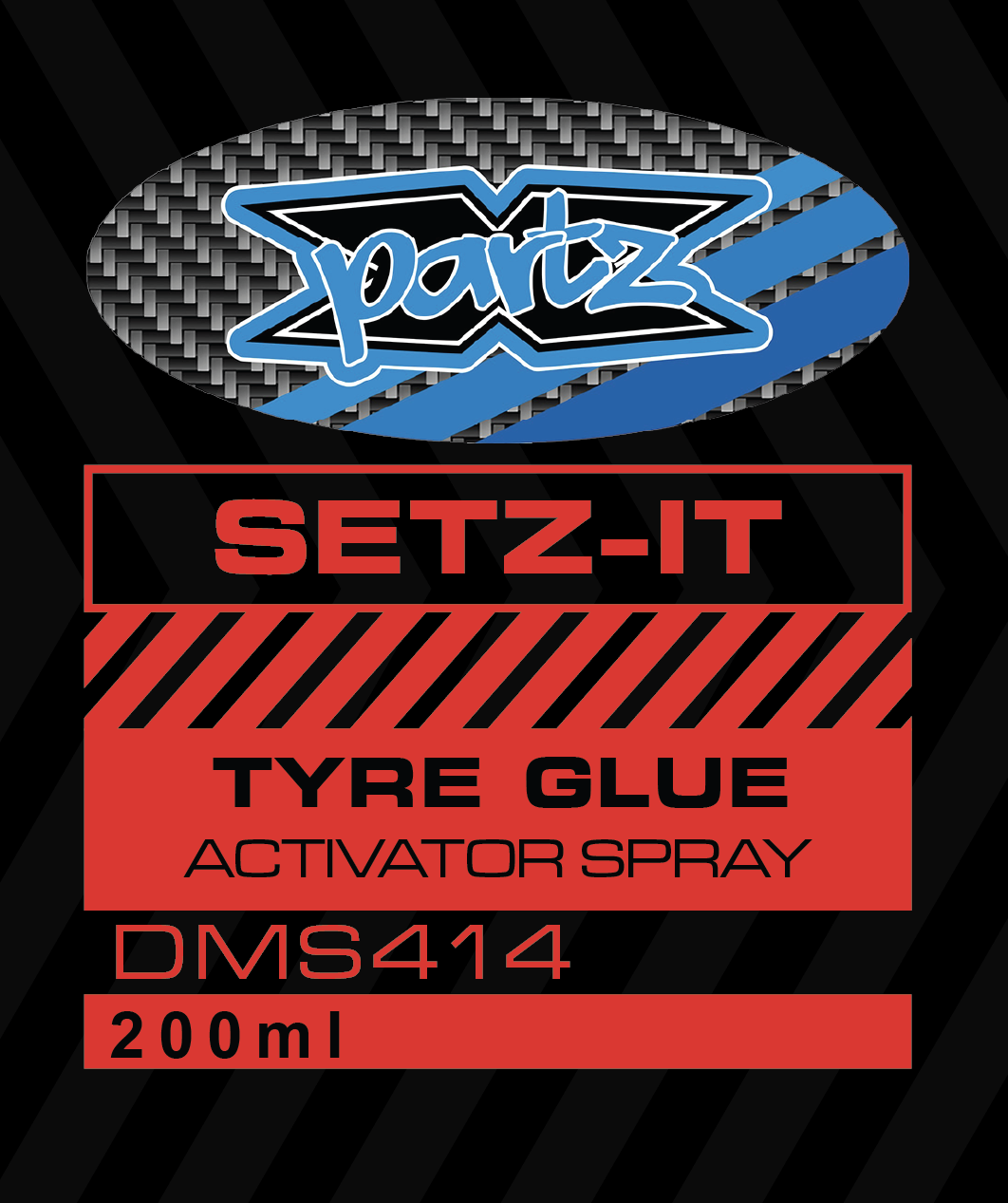 X-Partz – Setz-It - tyre glue activator aerosol (200ml) - Image 5