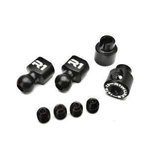 R1 Wurks - Black 7075 aluminium sway bar hardware set (AE B7 or B84)