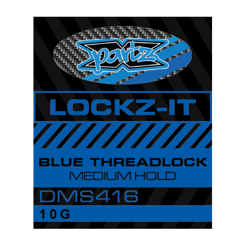 X-Partz – Lockz-It - blue medium strength threadlock (10ml) - Image 2