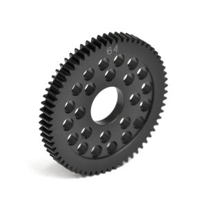 Heavy Duty 48dp 64 tooth spur gear for 1/4 axle ball diff (Exotek F1 Ultra and other F1's)