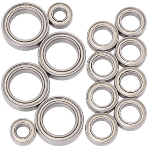 1Up Racing - Cv2 Pro ball bearing set - chrome steel and ceramic (Xray X4 '25)
