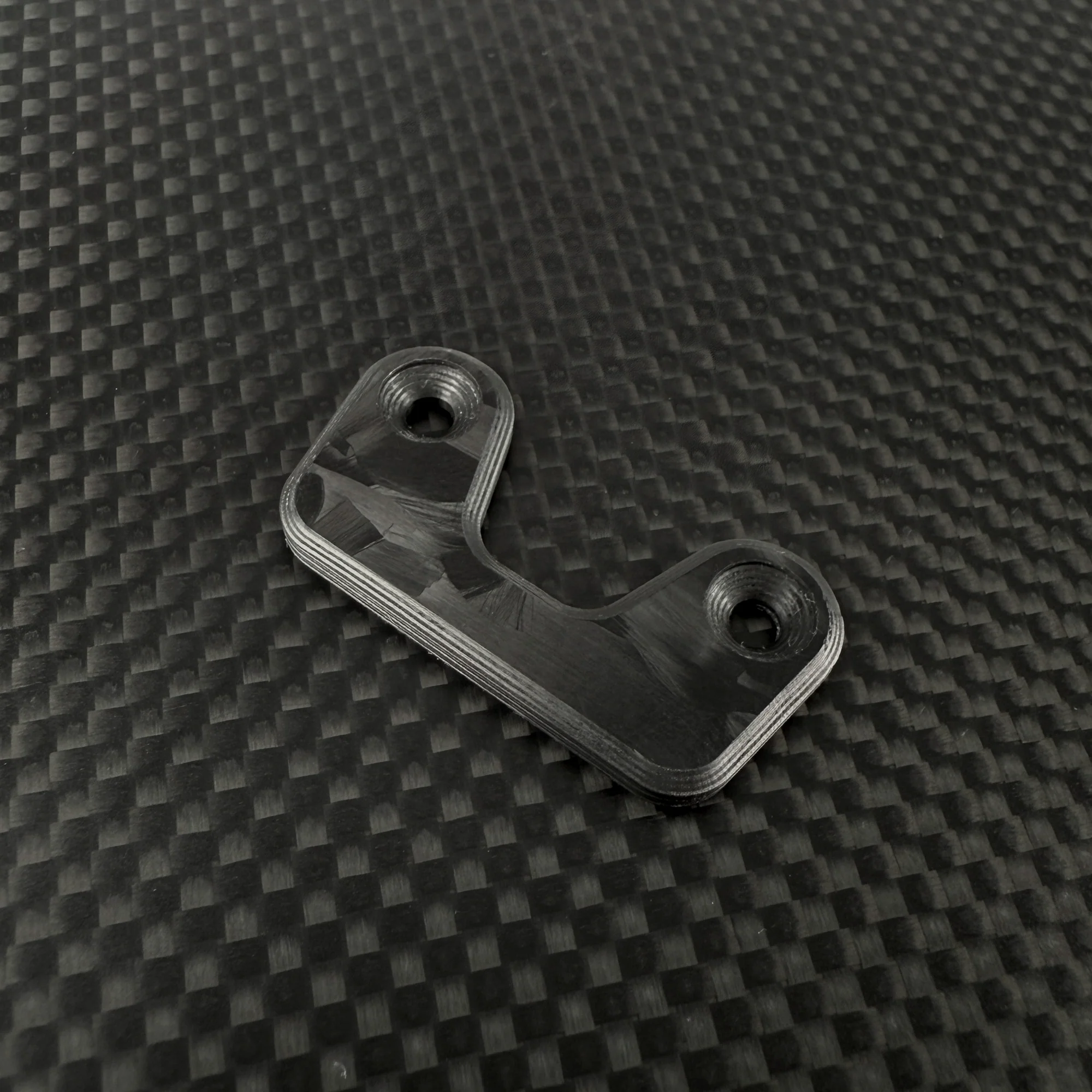 R1 Wurks - Forged matte carbon fibre rear one piece wing button (AE B5, B6, B7 or B74.2)