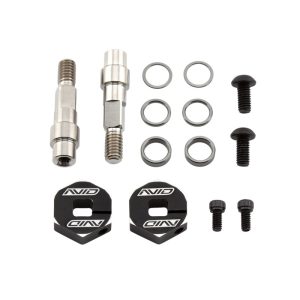 Avid - Titanium adjustable front axle system (Associated B7 or B7D)