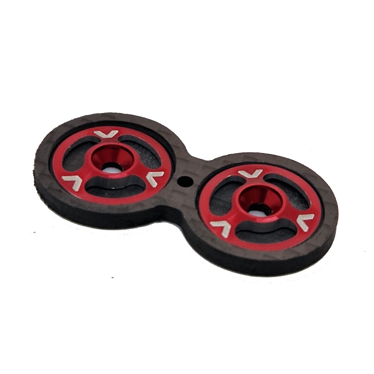 X-Partz - Wing Bonez - carbon fibre one piece wing button (Schumacher Cougar LD2, LD3 or CAT L1R) - Image 3