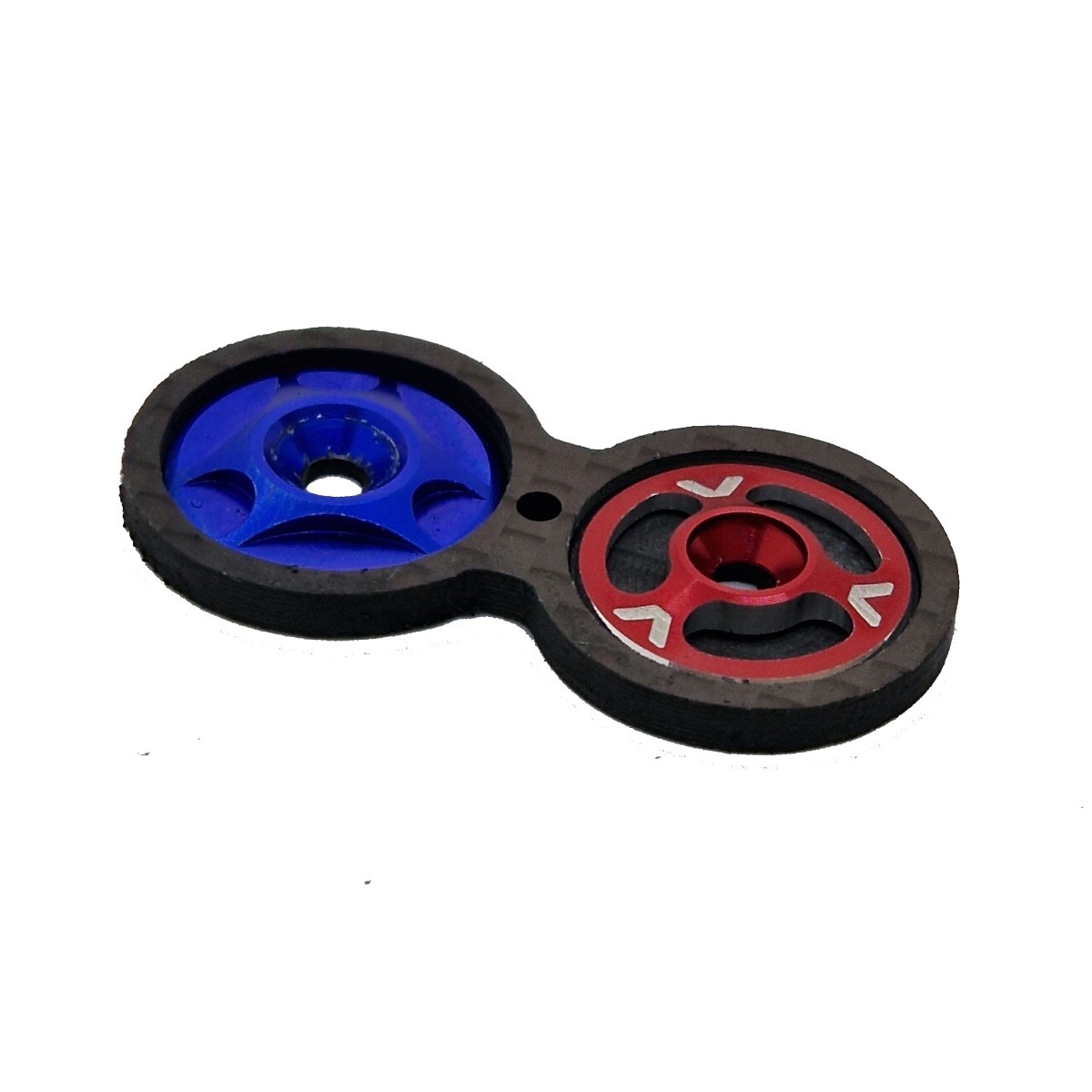 X-Partz - Wing Bonez - carbon fibre one piece wing button (Schumacher Cougar LD2, LD3 or CAT L1R) - Image 5