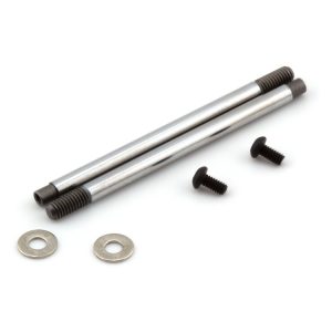 Avid no groove 13mm rear shock shaft conversion - chrome - 45mm (Xray XB2'25 or XB4'25)