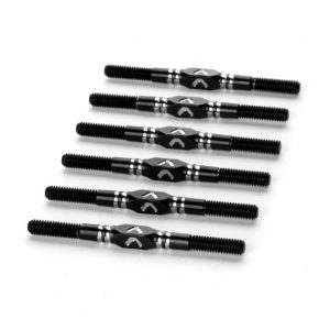 Avid Ringer 3.5mm titanium turnbuckle set - black (AE B84 or B84D)
