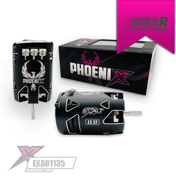 Team Exalt - Phoenix - 13.5 turn sensored brushless SPEC motor