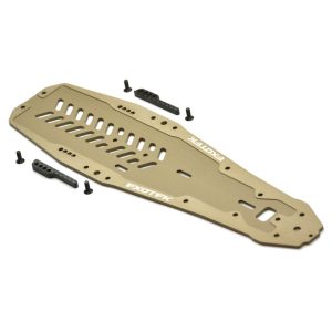 Hard Anodised 7075 machined aluminium chassis (Exotek F1 Ultra R5 and CW)