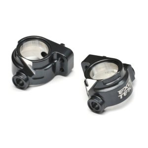 Gun Metal 7075 Heavy Duty aluminium front spindle hubs – pr (Tekno EB48 2.0, 2.2 or NB48 2.0, 2.2)