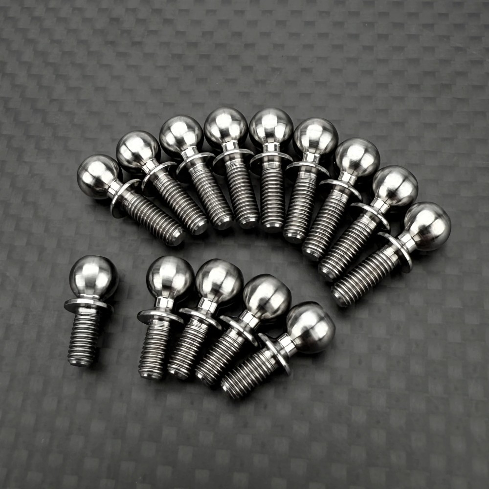 R1 Wurks – Titanium ball stud set – 14 pcs (AE B84)
