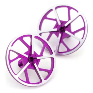 1Up Racing – Tenfold UltraLite on-road wing screws – pr (Purple)
