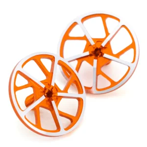 1Up Racing – Tenfold UltraLite on-road wing screws – pr (Orange)