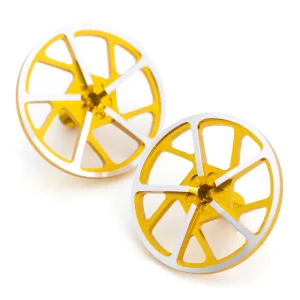 1Up Racing – Tenfold UltraLite on-road wing screws – pr (Gold)