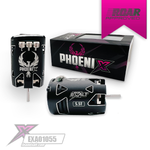 Team Exalt – Phoenix – 5.5 turn competition modified sensored brushless motor
