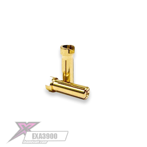 Exalt – Gold 5mm bullet connectors – pr
