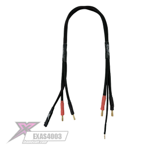 Exalt - ProCharge balance cable - 5mm bullet to 4mm bullet plug input