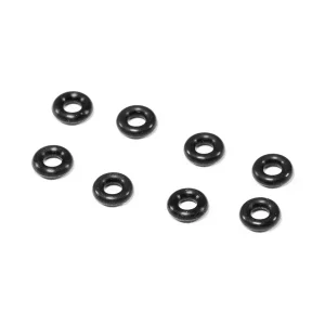Option Black shock rebuild o-rings – 60 shore – 6.6 x 2.8 x 1.9mm – 8 pcs (all EMB, BHC1 or LC12B1)