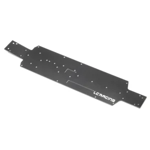 Black 7075-T6 aluminium 2mm main chassis (LC10B5v2)