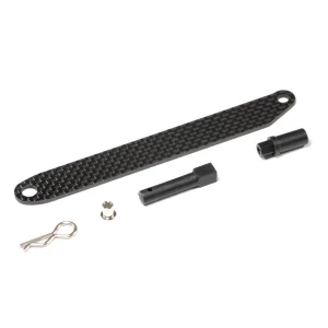 Carbon fibre battery strap and holder posts set (LC10B5v2)