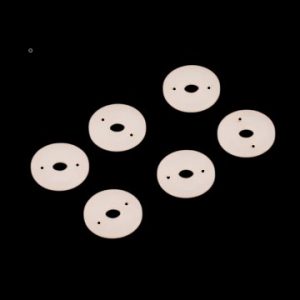 POM machined 13mm shock pistons – 2 x 1.7mm – 6 pcs (LC10B5v2)