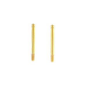 Ti-Nitrided 34.8mm front shock shafts – pr (all EMB, BHC1 or LC12B1)