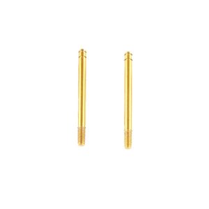 Ti-Nitrided 36.8mm rear shock shafts – pr (all EMB, BHC1 or LC12B1)