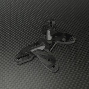 R1 Wurks – Forged carbon fibre front shock tower (Schumacher Cougar LD3)