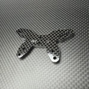 R1 Wurks – Gloss carbon fibre -3mm front shock tower (Schumacher Cougar LD3)