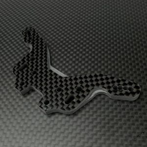 R1 Wurks – Gloss carbon fibre rear shock tower (Schumacher Cougar LD3)