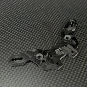 R1 Wurks – Forged carbon fibre -3mm rear shock tower (Schumacher Cougar LD3)